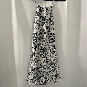 Lulus navy and white romper NEW